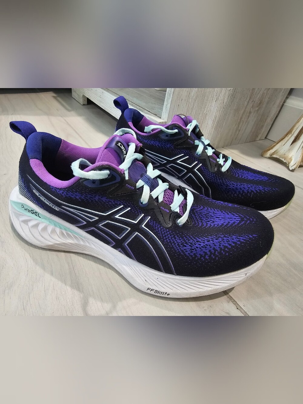 ASICS Gel Cumulus 25 Women's Purple Running Shoes Sneakers Size 9.5